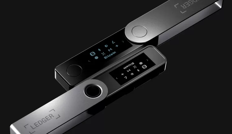 Ein Ledger, eine Hardware-Wallet für Kryptowährungen. Quelle: Ledger.com
